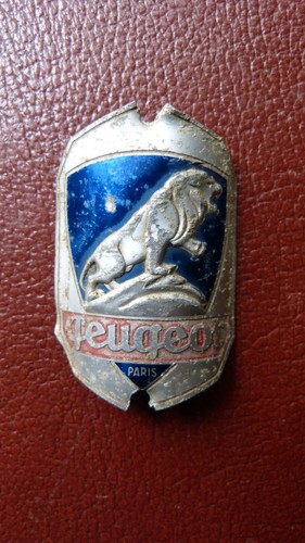 Ancienne plaque peugeot - ancienne,