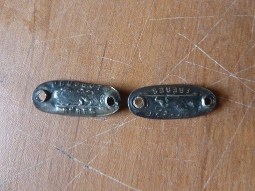 Ancien velo plaques - de, jantes