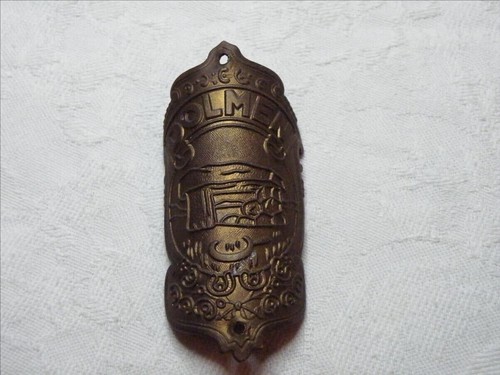 Rare plaque velo ancienne - rare,