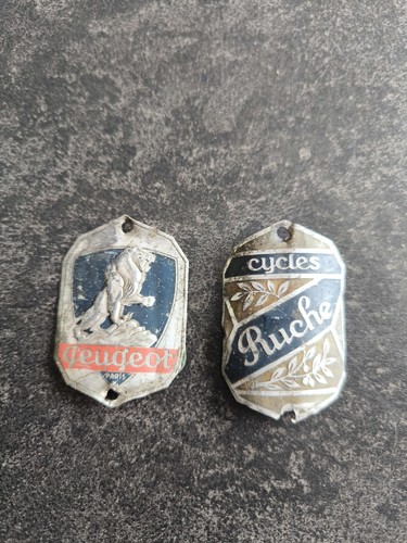 Lot plaques vélo - lot, 2