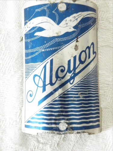 Plaque velo ancienne alcyon - ancienne,